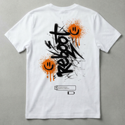WHITE GRAFFITI T-SHIRT