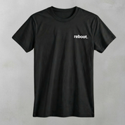 BLACK REBOOT FADE T-SHIRT