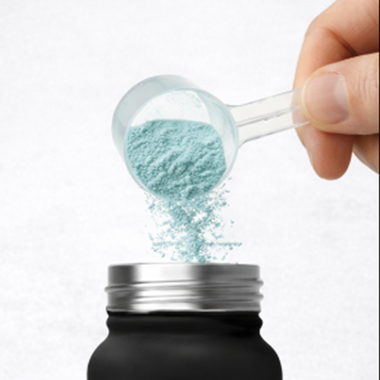 02. Add 1 level scoop