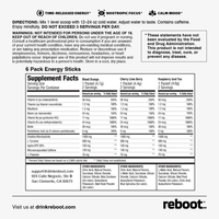 Reboot Wide Open Variety Pack (6 Sticks)